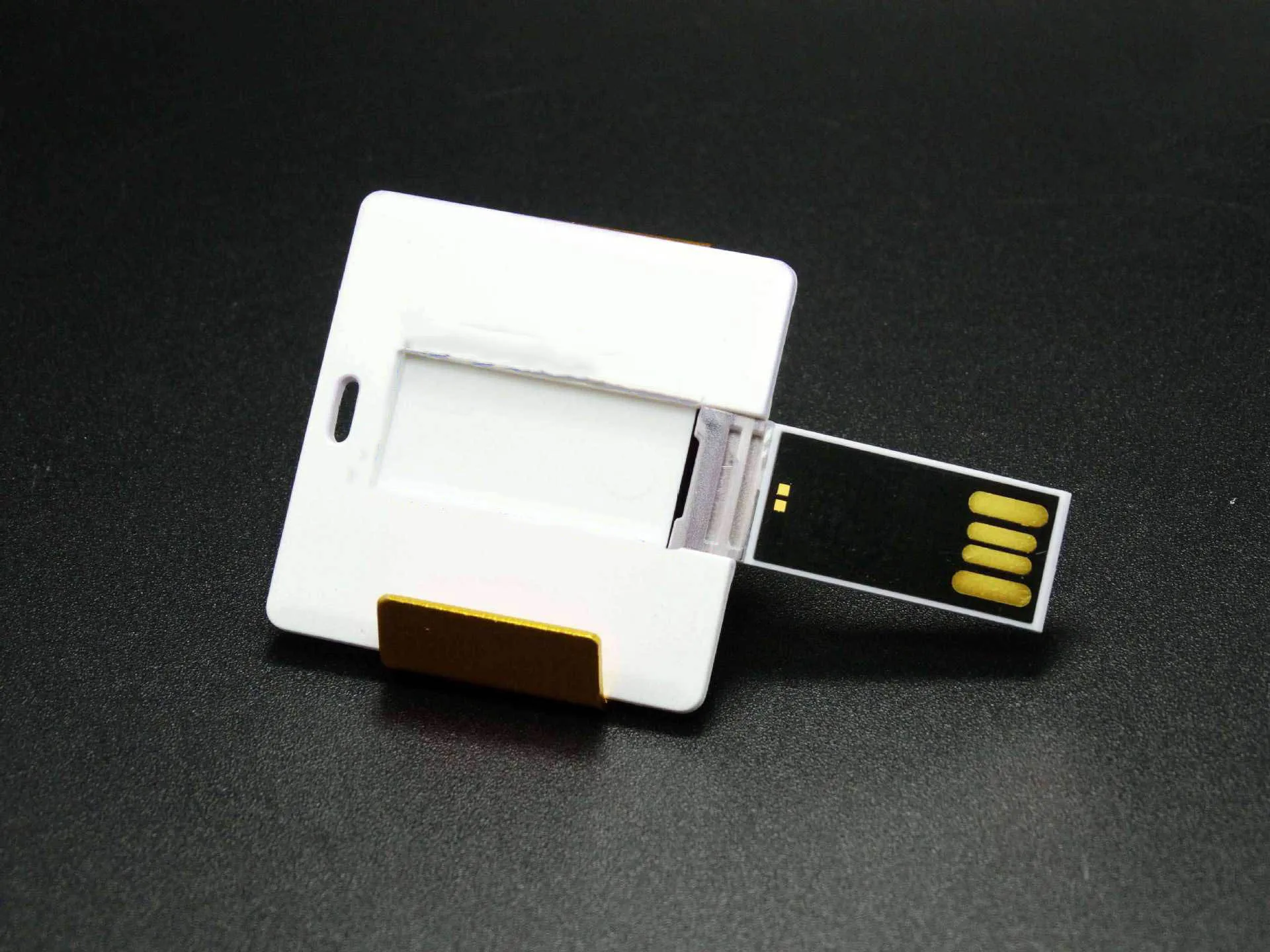 square shape business card usb flash disk