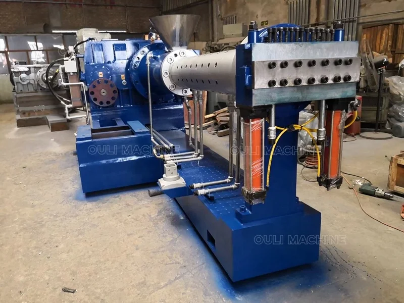 ISO9001 CE Silicone Rubber Extruding Machine Rubber Seal Extruder Machine Silicone Extrusion Production Line