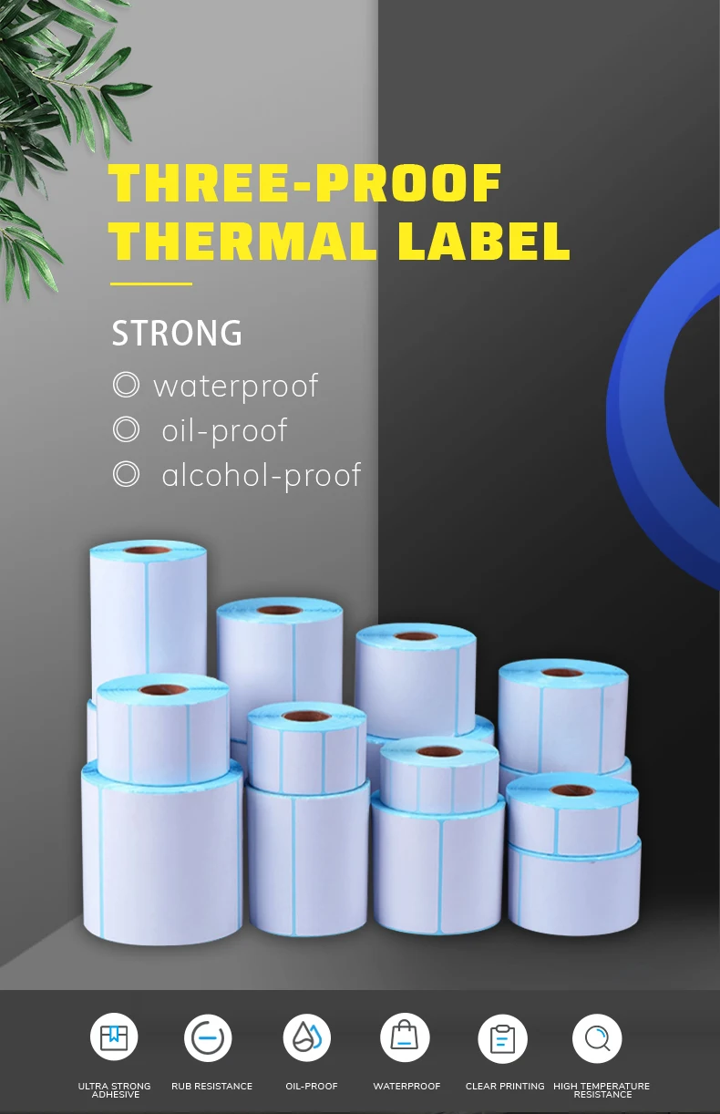 Custom Address Shipping Label Sticker Paper Stickers logo Direct ...