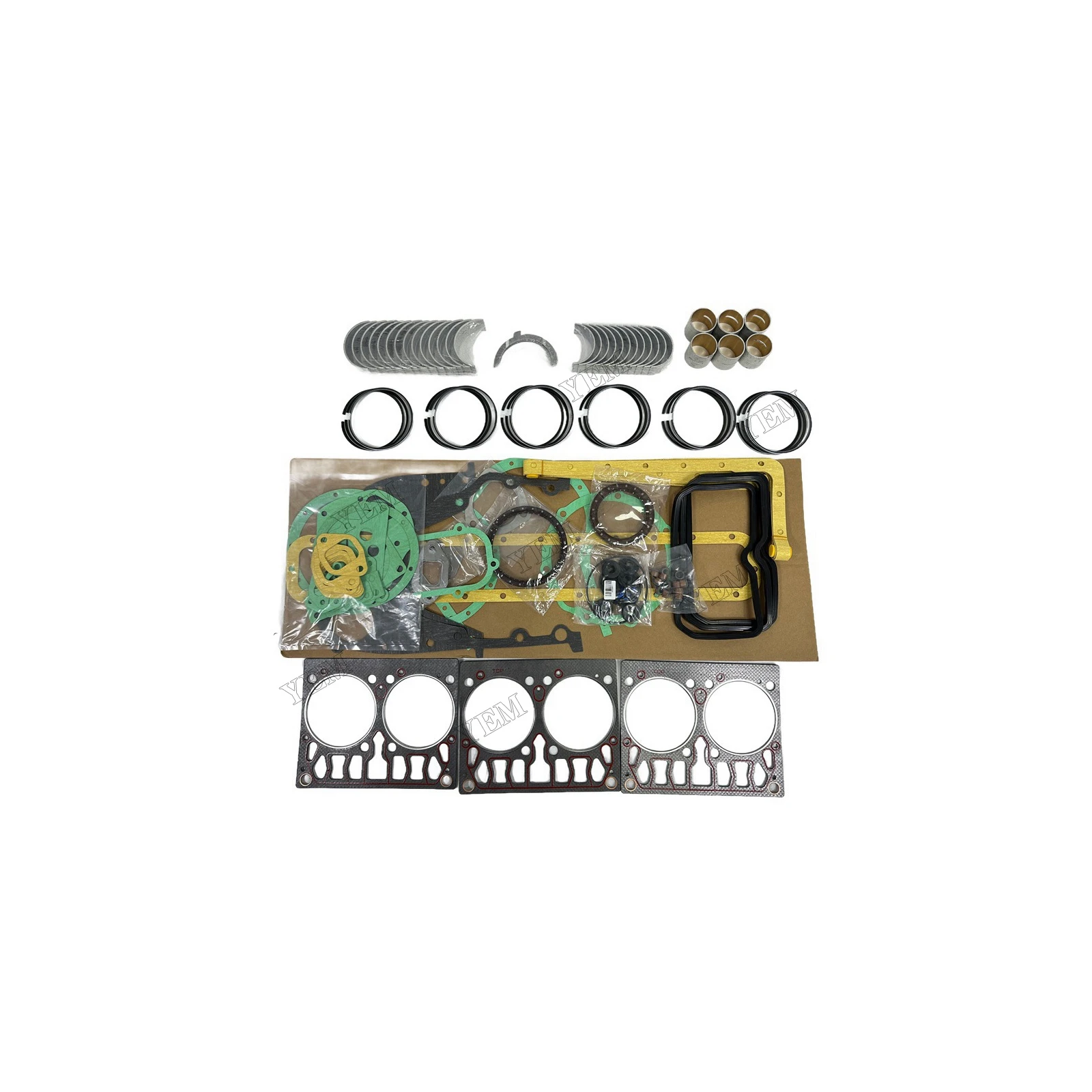 D1146 Overhaul Re-ring Kit Fits for Doosan / for Develon Replacement Fast Delivery Engine Parts