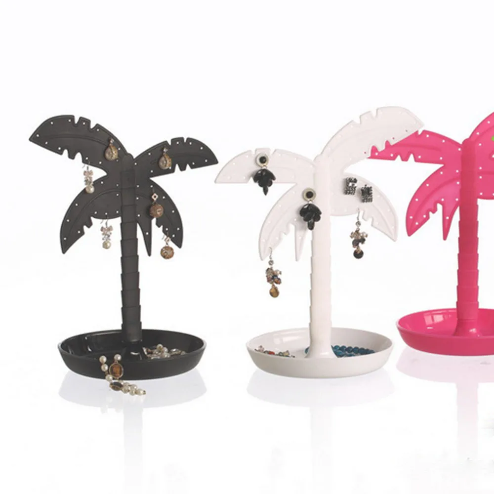 Cross Border Creative Tree Shaped Jewelry Stand Keychain Ring Pendant Display Storage Makeup Organizers
