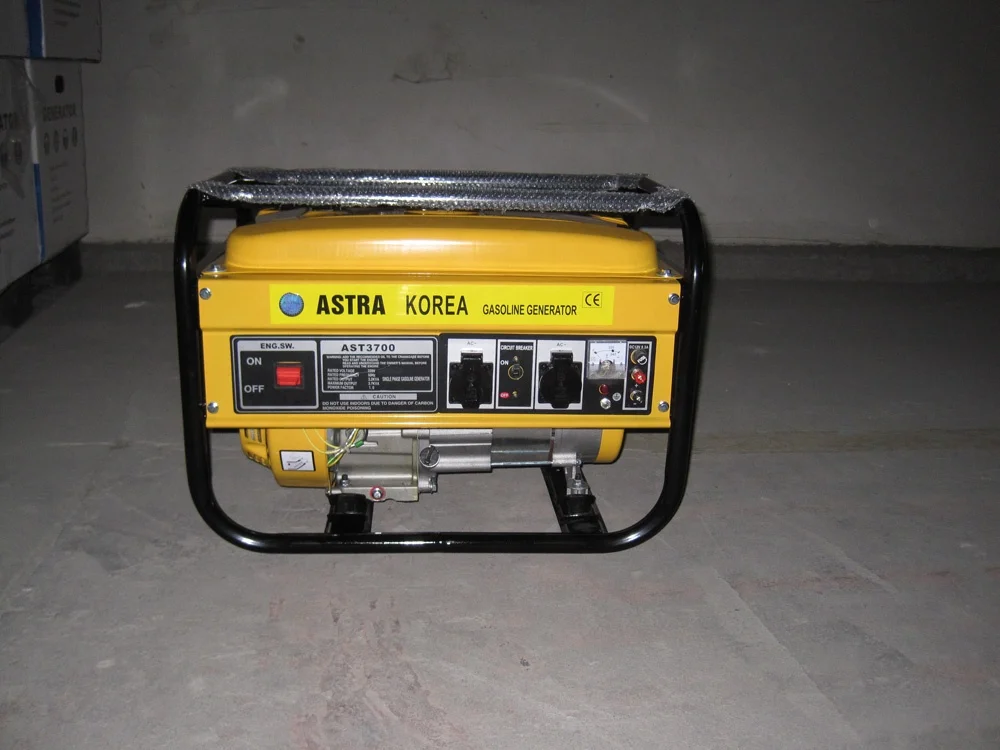 Lingben China Long Run Time AST3700 Manual Astra Korea Generator