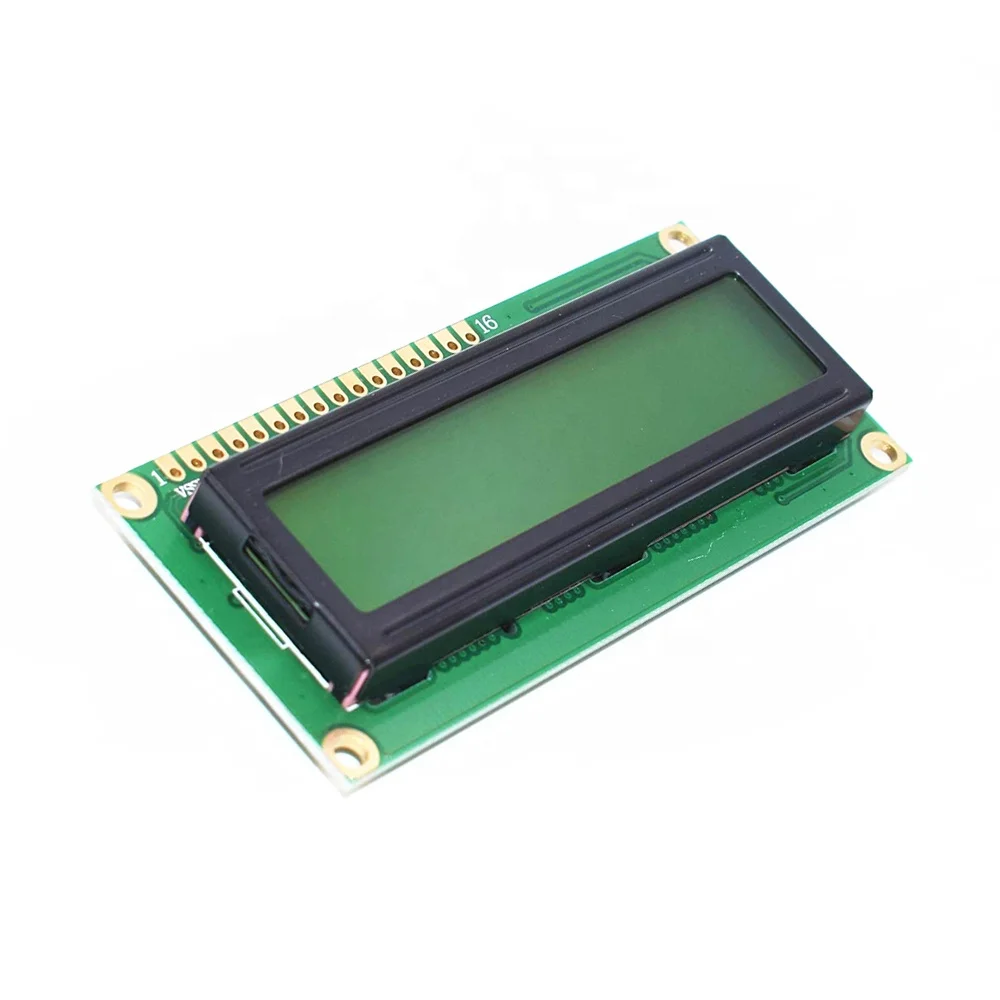 LCD1602 LCD 1602 5V 16 × 2 YellowとGreen ScreenとBacklight LCD