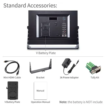 SEETEC P215-9HSD 21.5 Inch Full HD Studio Monitor, 3G-SDI   Input/Output, Wide Viewing Angle, Factory Direct Price detail image
