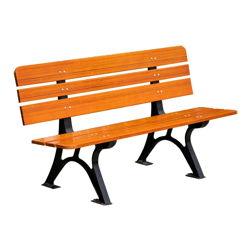 Good anti-corrosion properties Bamboo and wood materials Outdoor garden benches