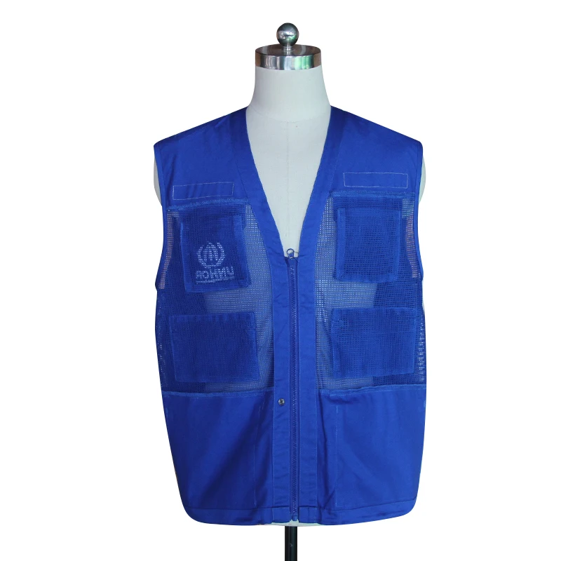 
mens sleeveless reporter jacket tool cargo vest 