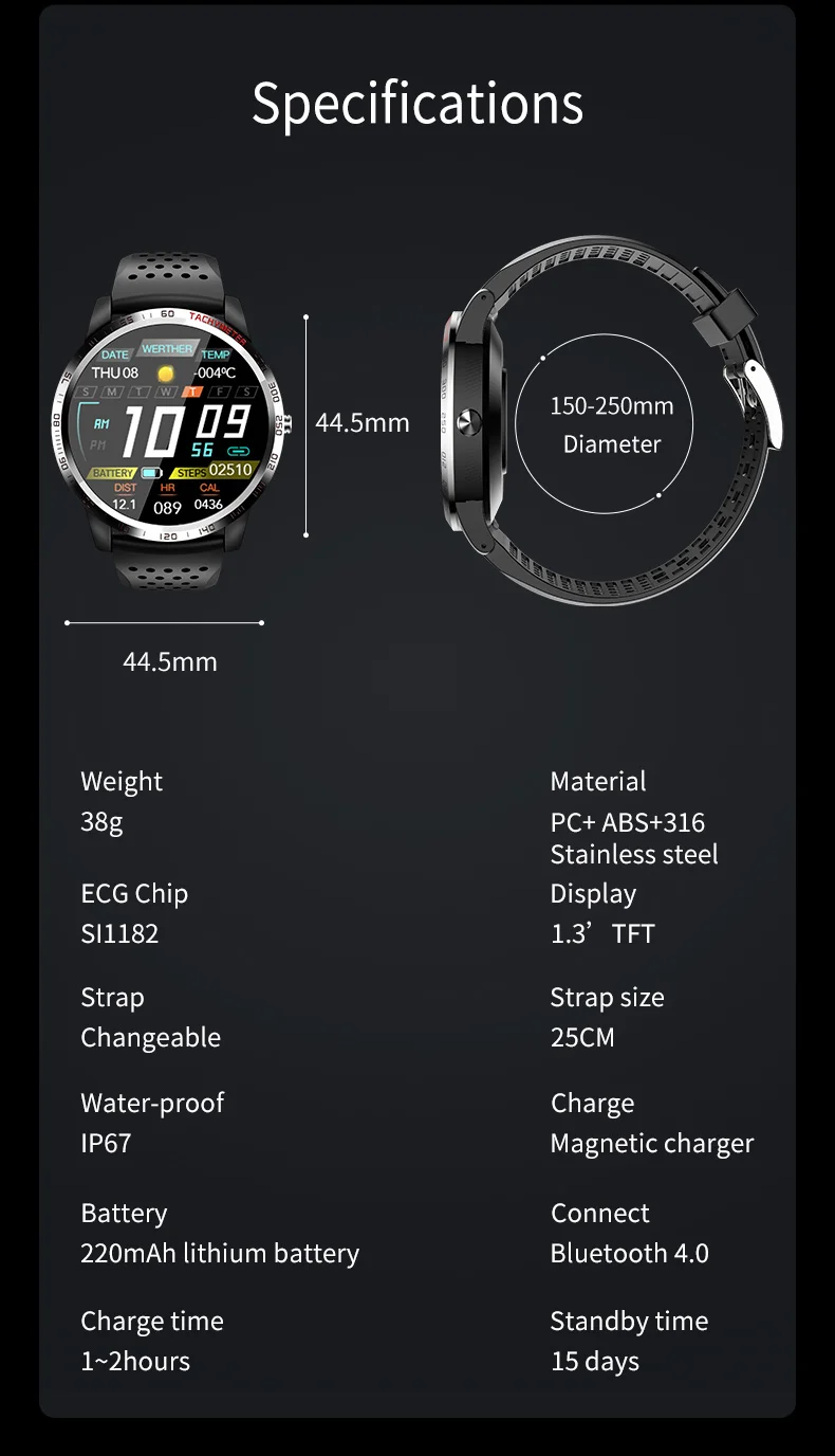 W3 Smart Watch with ECG PPG SPO2 HRV Heart Rate Blood Pressure Oxygen Monitor Waterproof IP67 Health Sport Smart Watch (17).jpg