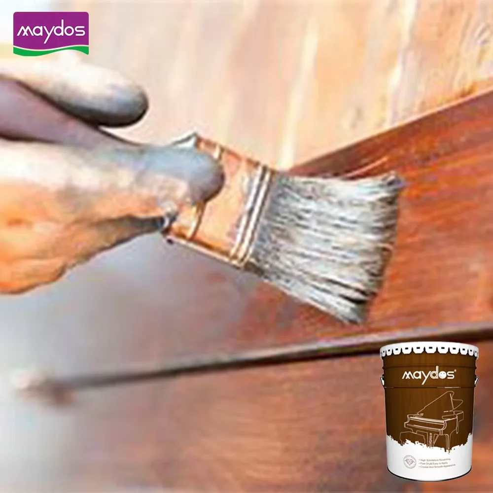 Scratch Resistant PU Wood Paint Matte Finish Wood Furniture Polish