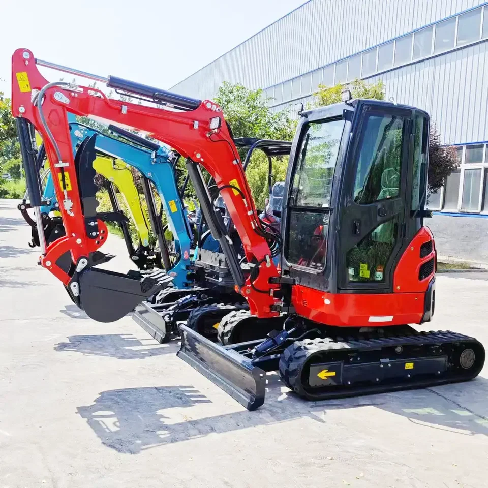 Free Shipping EPA Mini Excavator 2 Ton 1 Ton 3.5 Ton Excavator Mini Bagger  Japan Engine 1.5 Ton to US with CE Mini-excavator