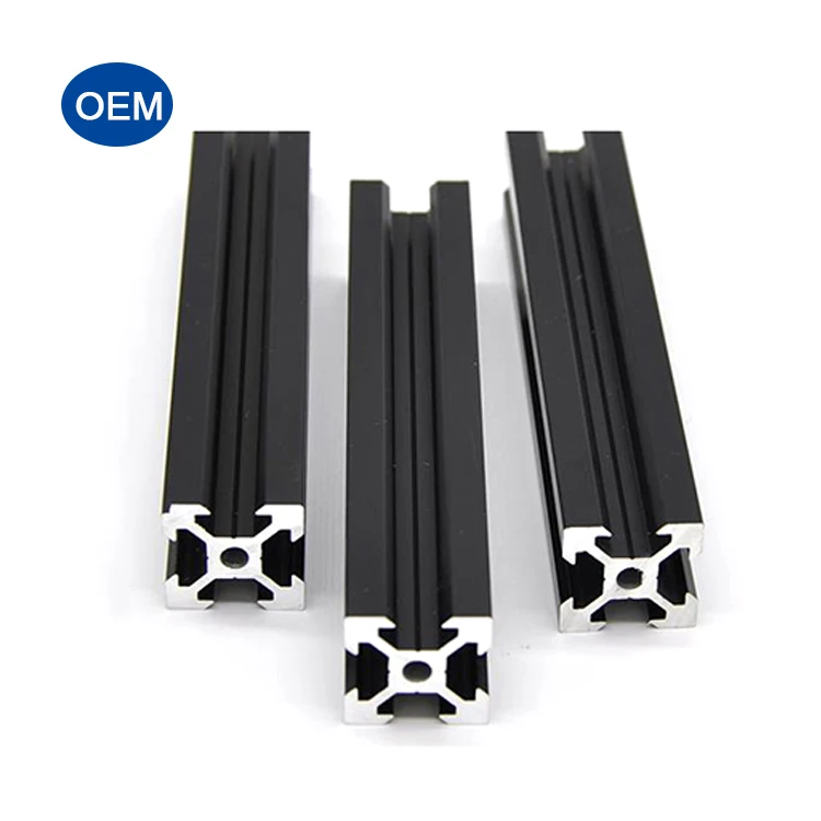 Индивидуальный 6063 Алюминиевый Квадратный круглый профиль экструдированная алюминиевая рама 4040 8040 8020 V T слот