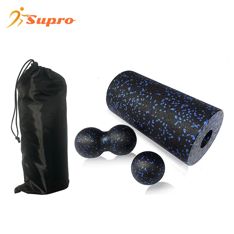 Supro High Density Round Foam Roller Black And Speckled Colors Buy Backballer Foam Roller 8207