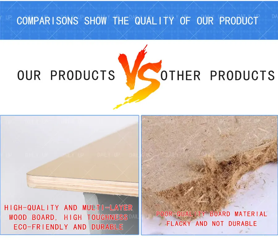 Wooden Cheap school Desk and chair Study Single adjustable Classroom Desk and Chair