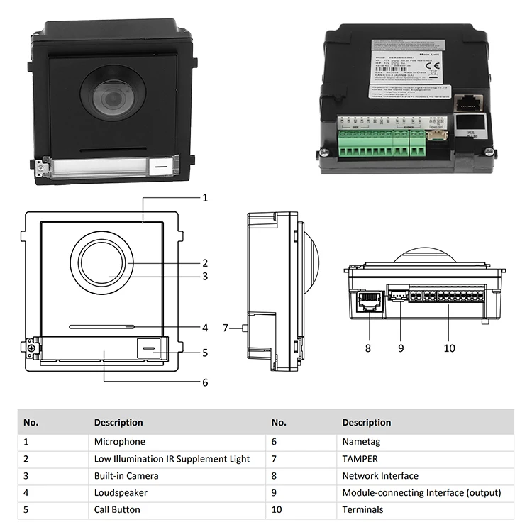 Ds kis603 p схема подключения hikvision