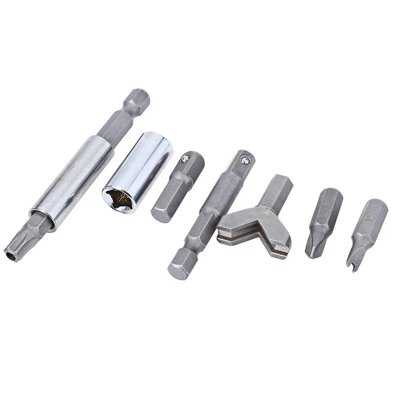 100 Pieces Security Bit Set Tool Box U Type Screwdriver Bit Set Multi Size Screw Driver Bits Pentagon Screwdriver