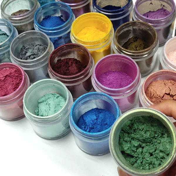 Wholesale customization pigment sets cosmetics grade pearlescent