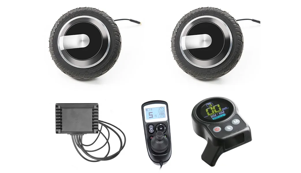 Power Assist Electric Wheelchair Hub Brushless Motor Joystick Lcd