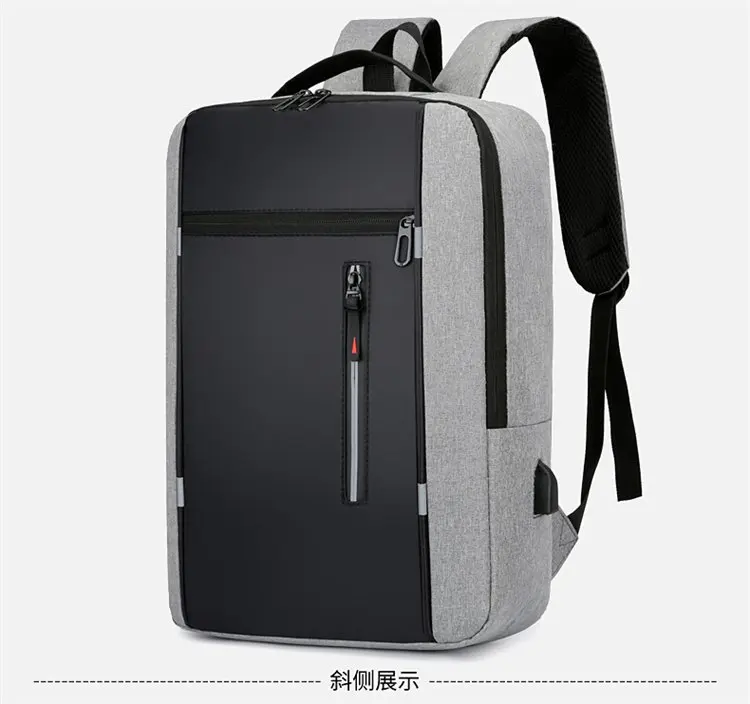 Travel Laptop Backpack Men Work Backpack For Women 15.6 Inch Business Rucksack With Usb Charging