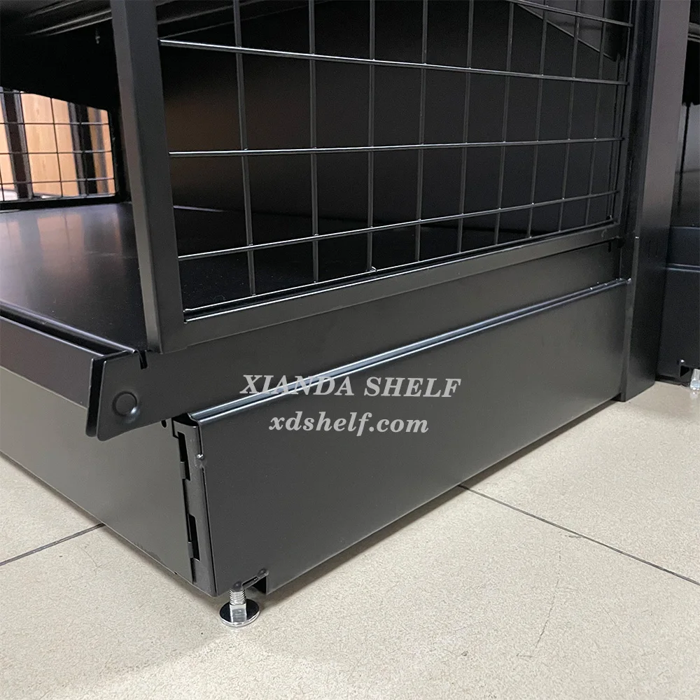 Gridwall Retail Grid Gondola Iron Hole Mesh Display Rack Grid Panel