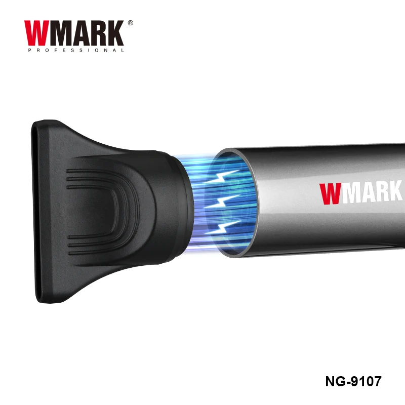 WMARK NG-9107 Customized Professional BLDC Brushless Motor High Speed 100,000RPM Hair Blower 2000W LED Display Barber Hair Dryer