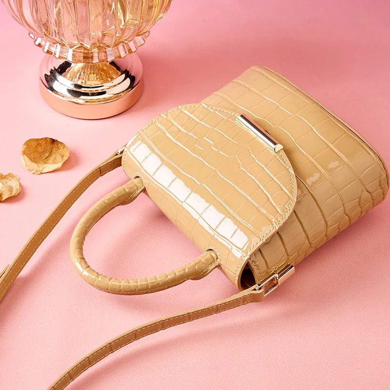 OEM Leather Casual Crossbody Shoulder Mini Bag Handbag Custom Woman Crossbody Bag for Women