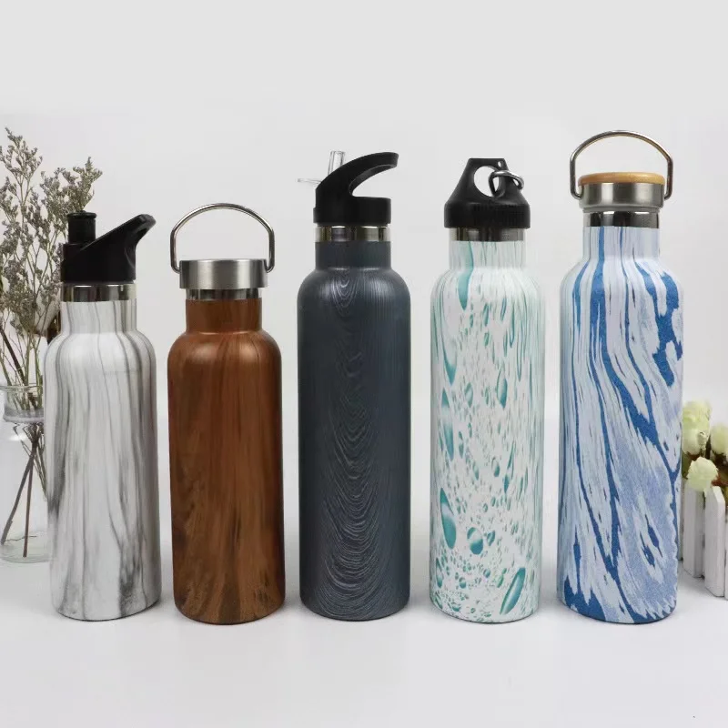 20oz Double Wall Black Vacuum Insulated Stainless Steel Termos