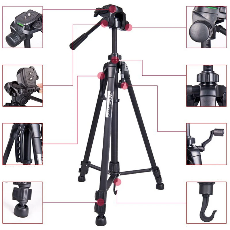 Weifeng WT-3560 Tripod - Portable and Professional for Outdoor