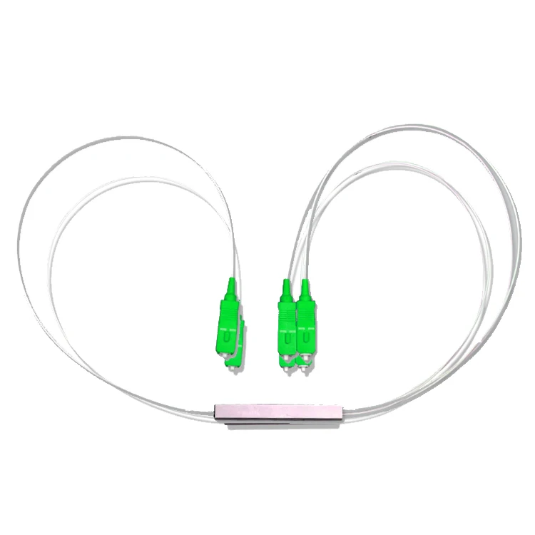 2 way 4way 8 way 16 way 1x2 1x4 1x8 1x16 fiber optic plc splitter steel tube optical PLC splitter