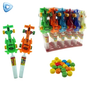 China Wholesale Cheap Plastic Racing Car Toy With Candy
