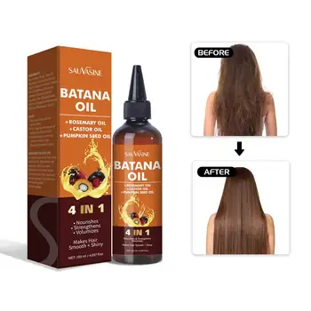 All in One Batana Oil Cross-Border Exclusive Batana Oil Rosemary Hair Growth Stimulator Strengthening Hair Essence 100% Natural