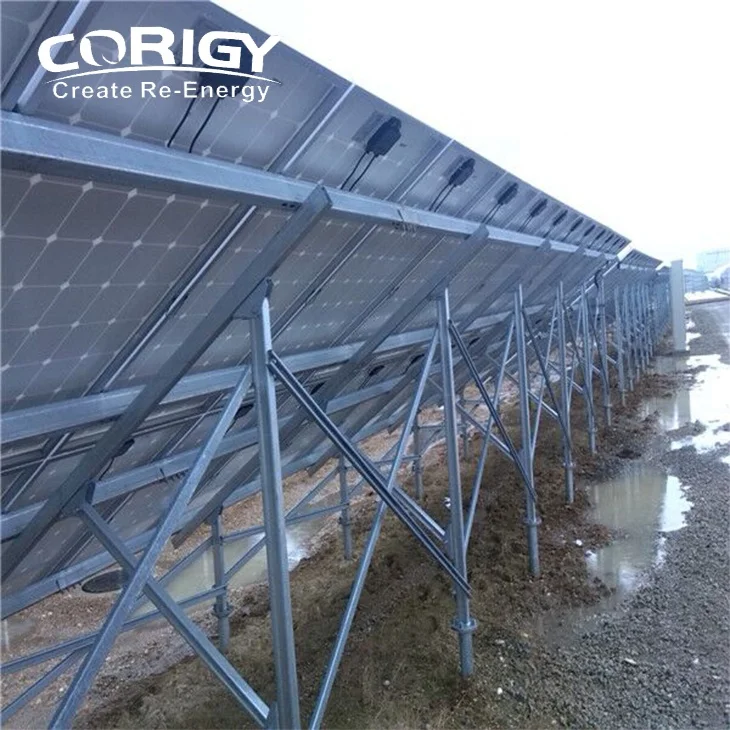 Solar Panel Mounting System Solar Structure Solar Panel Mounting Bracket for Concrete Base