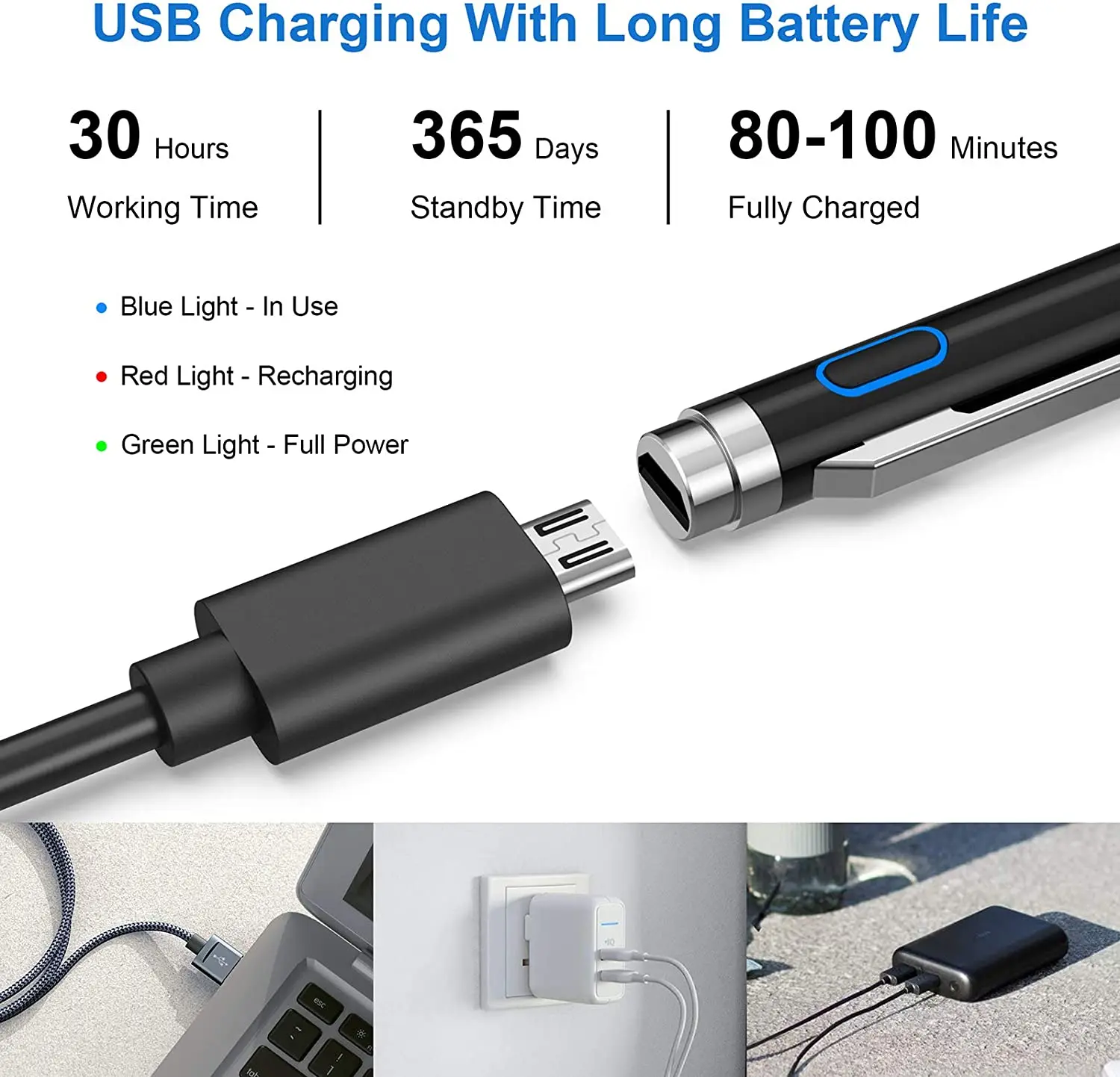 High Accuracy Android Pen Universal Digital Pencil for iPhone iPad Tablet