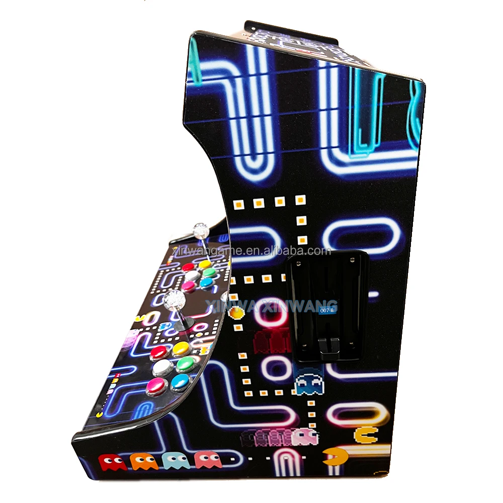 22 Inch Coin Pusher Arcade Machine with 26800 Games, Support