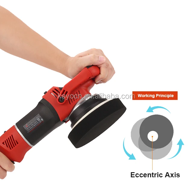 Принудительный орбитальный автомобильный полировальный станок KY5251 эксцентриковый с цифровым управлением 1200