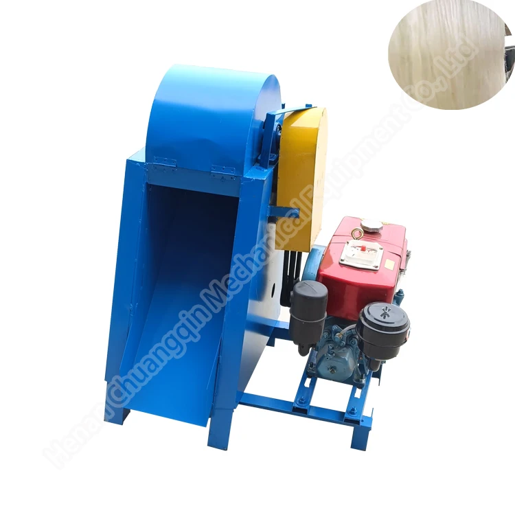 Pineapple Leaf Extractor Sisal Fiber Automatic Decorticator Machine