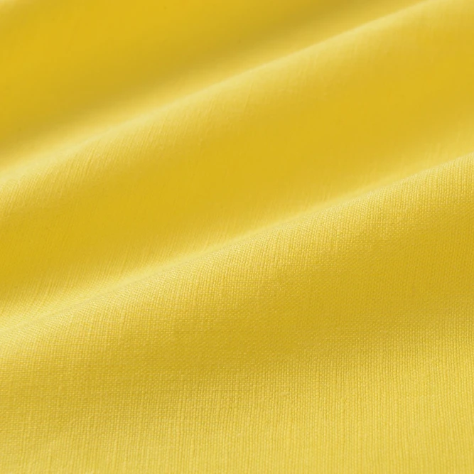 45% Cotton and 55% Plain Dyed French Linen Fabric Technics Interwoven #31421 Yarn 21*14 Density