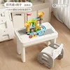 Bloques de construcción mesa-coche-silla-tobogán de animales-bloques-7245515