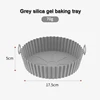 Air Frying Pan Silica Gel Baking Pan High Temperature Resistant