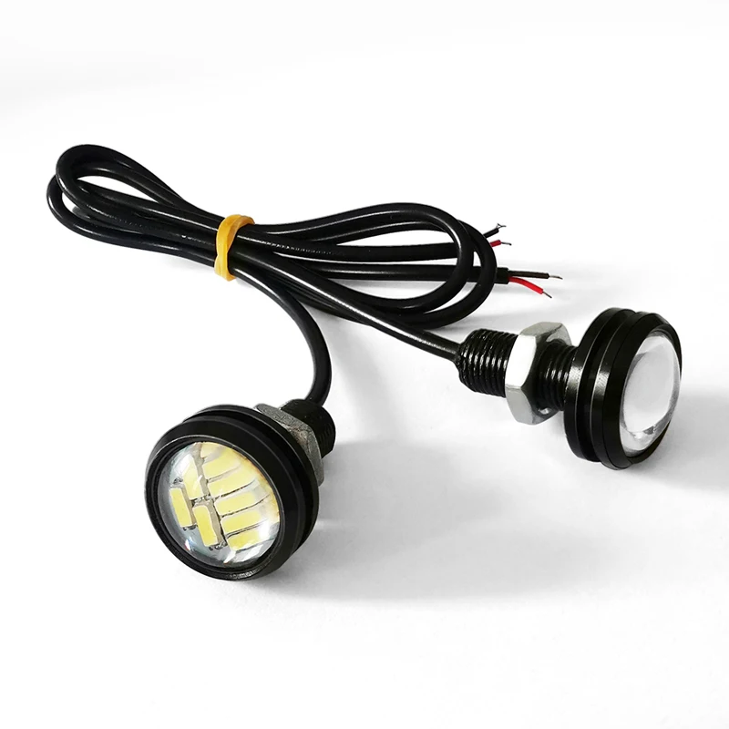 thumbnail image 2 of Stark 23mm 4014 LED Eagle Eye Lights – Dual Color White/Amber Switchback DRL, 50 PCS 2 of 6