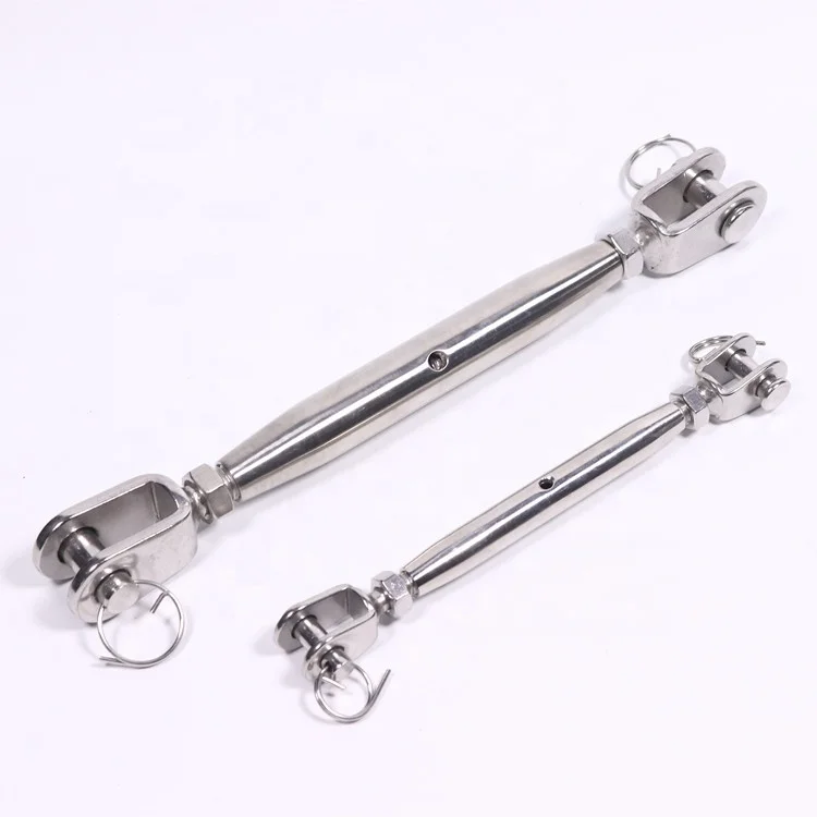 Stainless Steel Turnbuckle Jaw Wire Rope Fork Rigging Screw Bottle