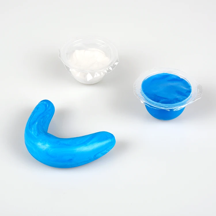Private Label Wholesale 28g Blue White Silicone Alginate dental Impression Material