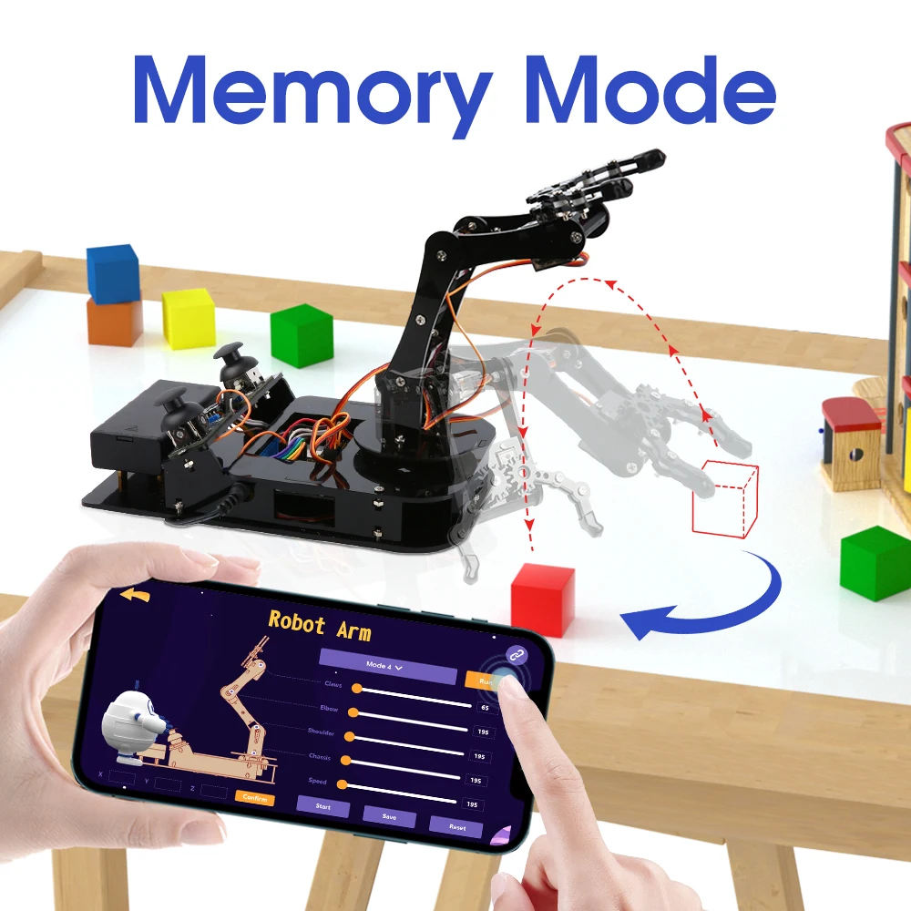 KEYESTUDIO ESP32 Kit de Bras de Robot Intelligent pour Arduino avec KEYESTUDIO ESP32 Kit de Bras de Robot Intelligent pour Arduino avec
