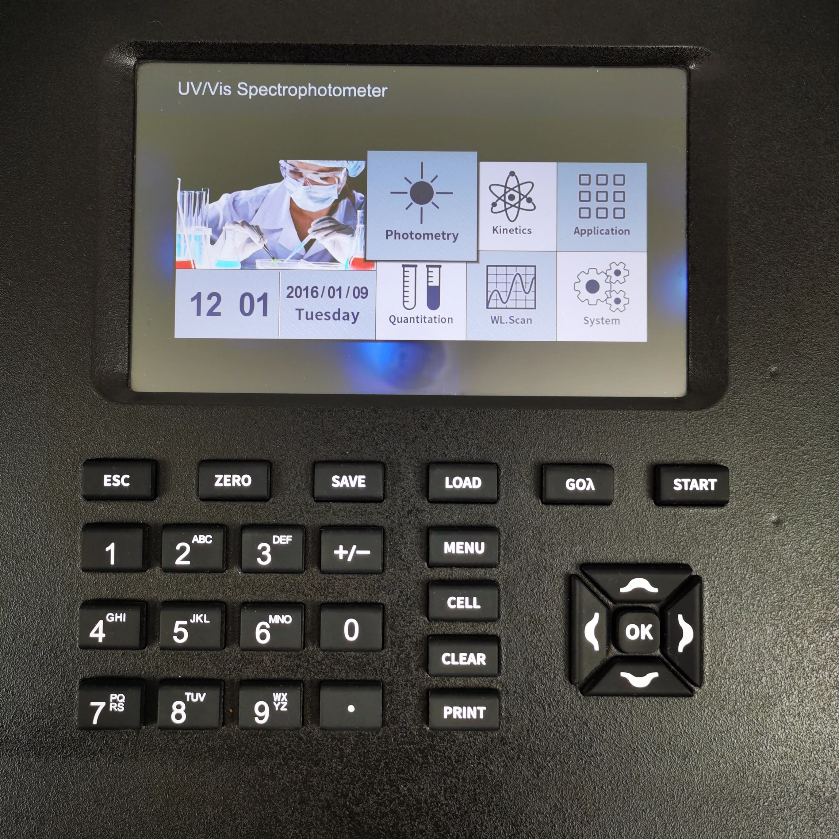 
 Пиковые инструменты UV/Видимый Одиночный луч 190-1100nm спектрофотометр  