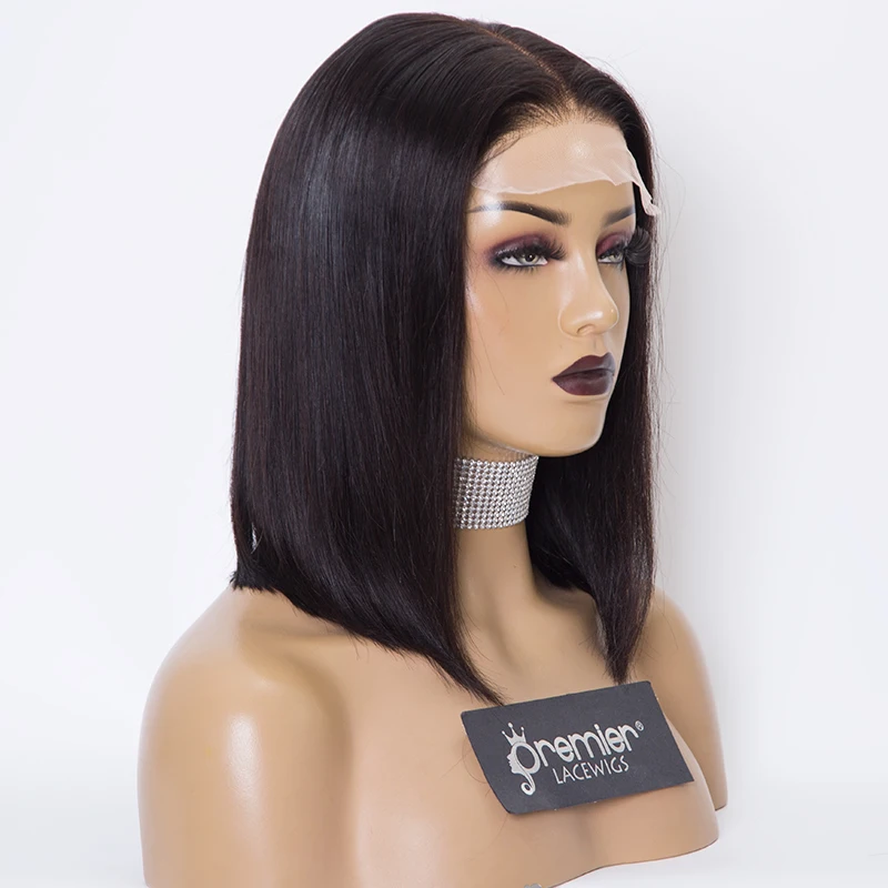 Cheap BOB wig 5x5 closure wigs human remy hair wigs for women