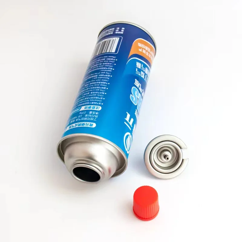 Factory Manufacture Portable Cassette Gas Cylinders Empty Butane Gas Canister Cartridge Cans