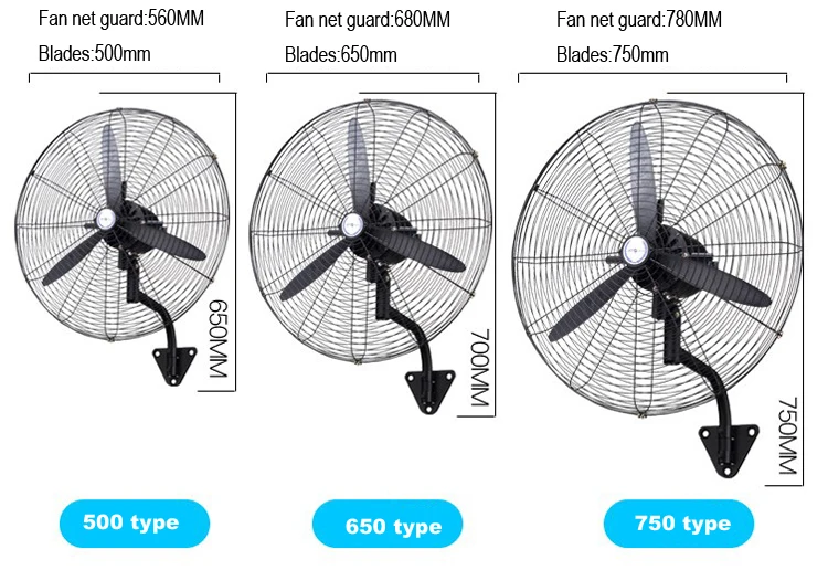 Wall Fan, 220V, 200 - detail 18