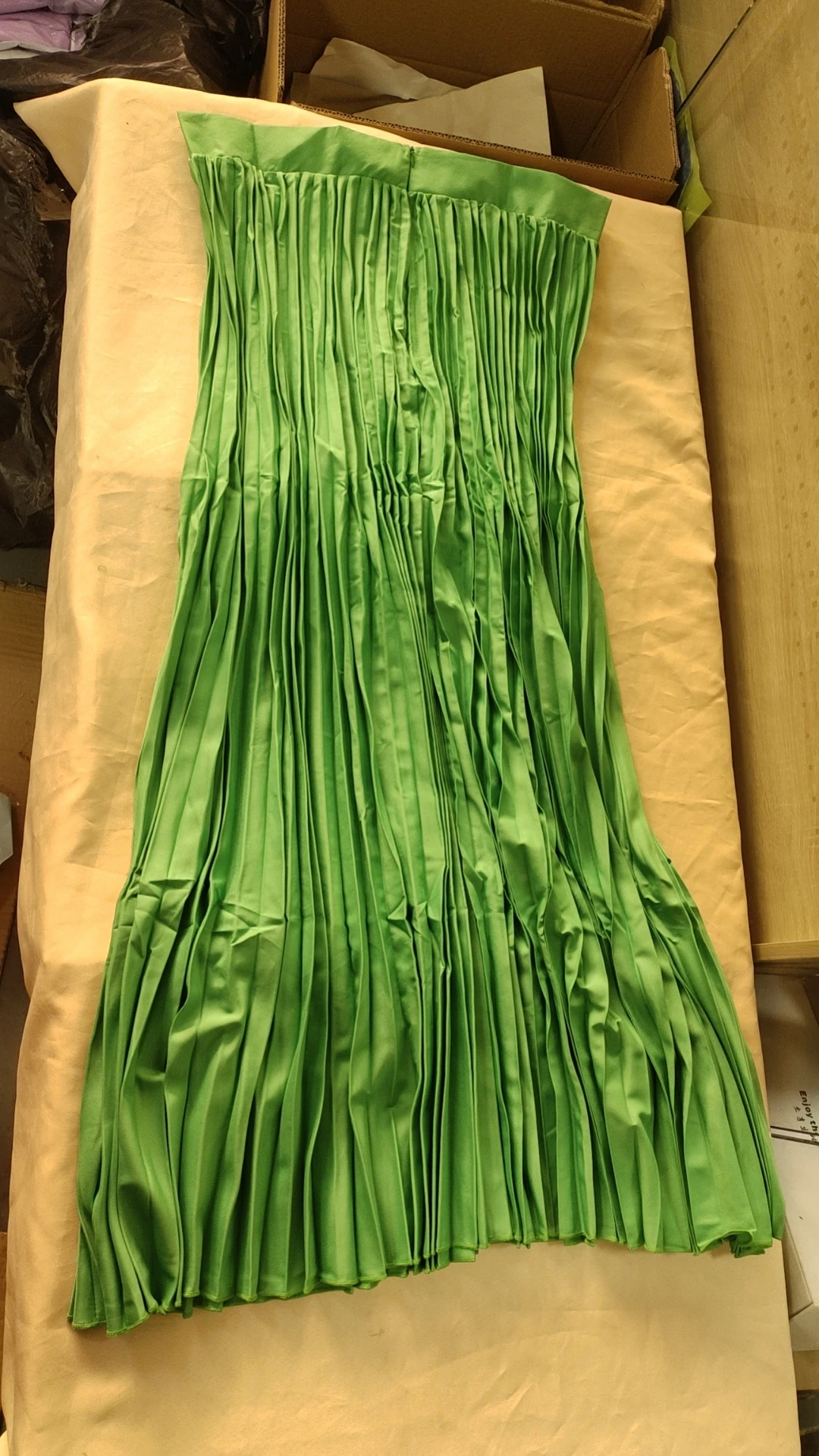 Elegant Pleated Maxi Skirt For Women Customizable Oem