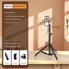 0,5 m + Soporte + Estabilizador + Bolsa (Negro)