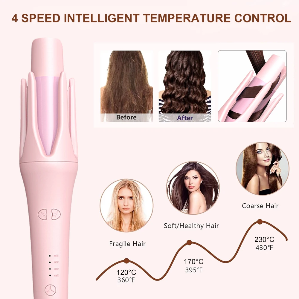 Rotating Hair Wave Curler 3C Electronic Consumer Products Manufacture