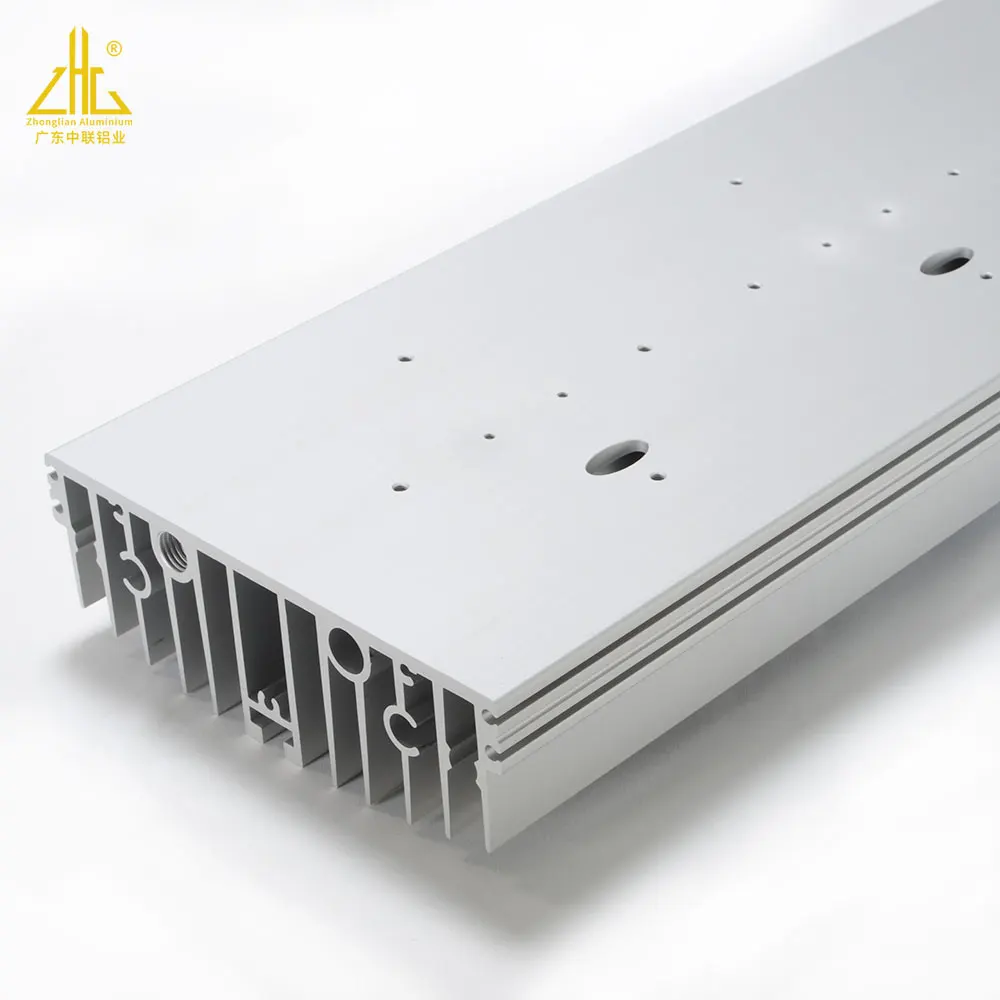 Custom 6063 Anodized Enclosure Aluminum Extrusion Heat Sink , Cnc ...