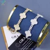 Four leaf cover cuban chain